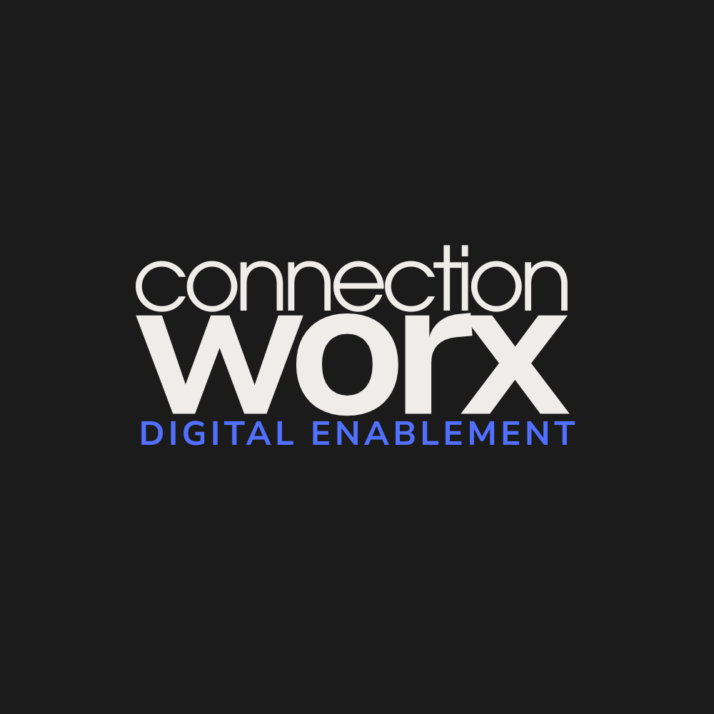 Connection Works - Digital Enablement (Mid Blue)